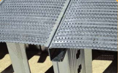 SPEC. 12' 18 GAGE COR-LOK FLOOR W/ LO B>