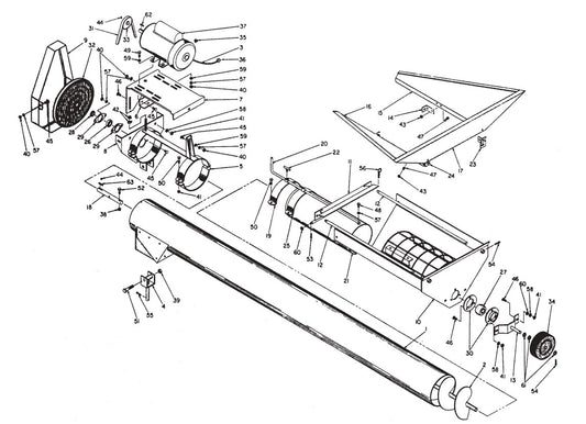 TUBE- FEED IN AUGER ASSY 8"