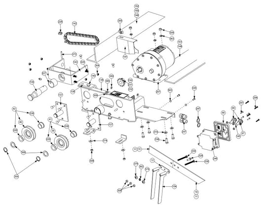 PIN - PIVOT- TRACK DRIVE ZN YDP