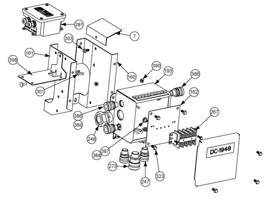 BRACKET- TILT SWITCH      (MC)