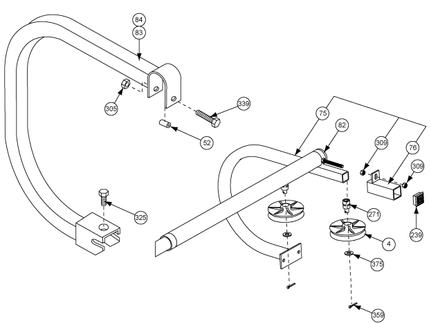 NUT, STOVER 3/8-16 ZN GR2