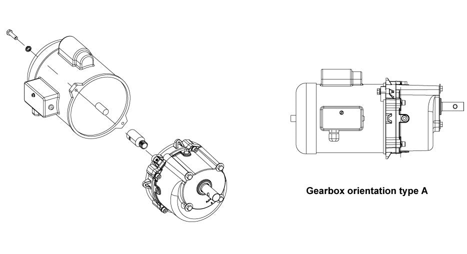 DDPU, 3/4 HP, 3 PH, 50/60 Hz, 190/380 A>