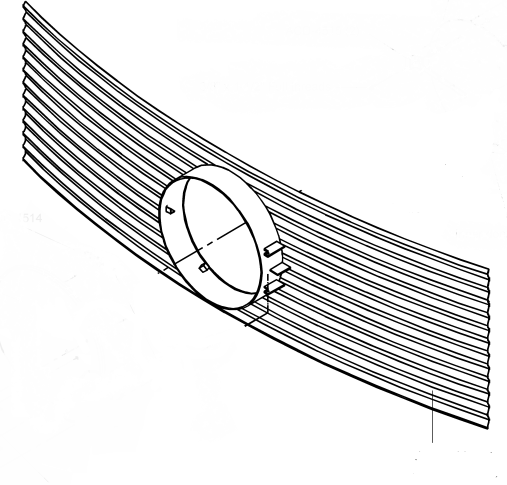 10GA 4" 1 RG DR WELDMENT SHEET