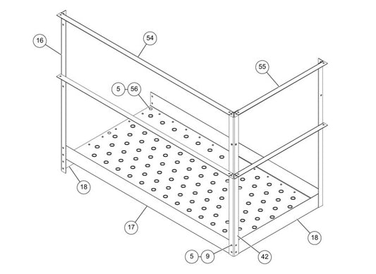 STANDARD EAVE PLATFORM           REPLAC>