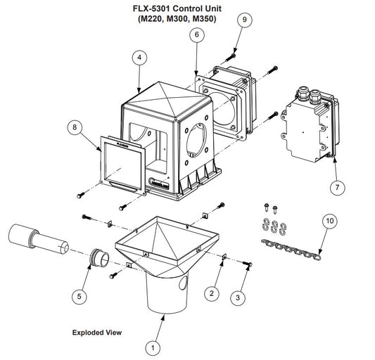 CONTROL UNIT BODY M220-M300-M350 W/COMP>
