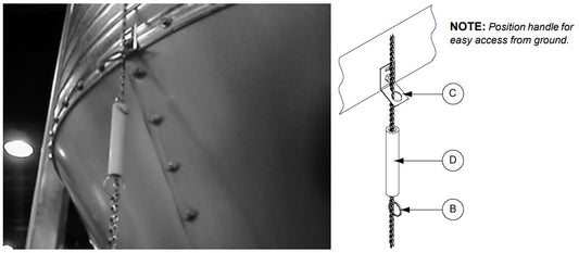 BFT CHAIN HOLDER BRACKET