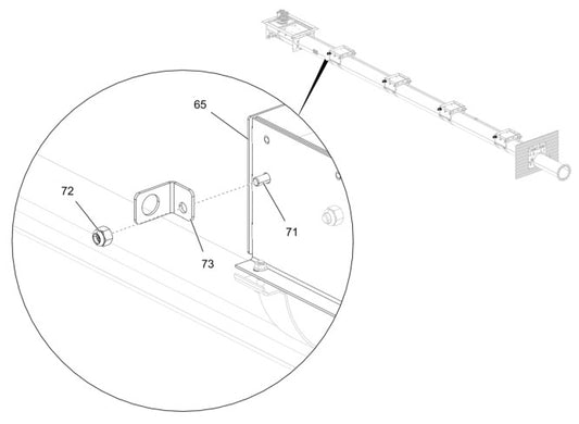 CONTROL ROD GUIDE 6"STD