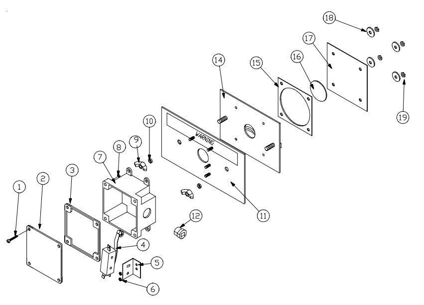 WASHER, EPDM 3/8 STEEL BACKED