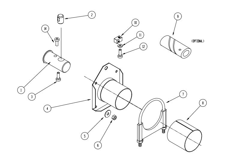 BOLT, SHCS 1/4-20 X 1-1/4 THD LOCK GR8 >