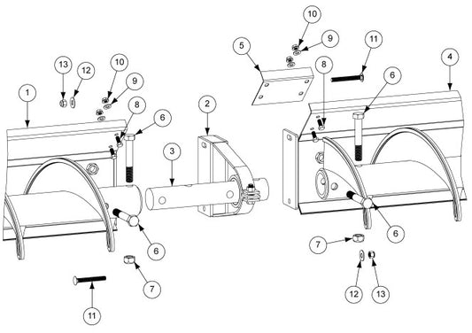 SPLICE PLATE FOR SHIELD