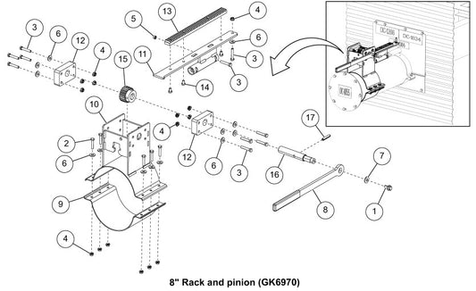 R AND P BNDL 8" SERIES 1 AND 3