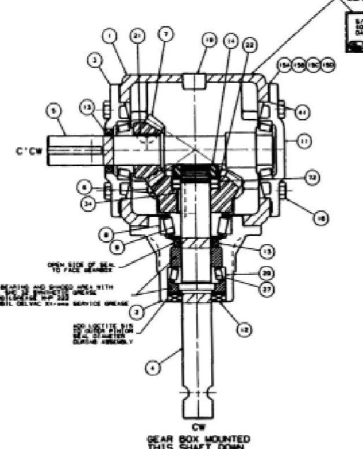 GEAR, BEVEL- 14 TOOTH           VON RUD>