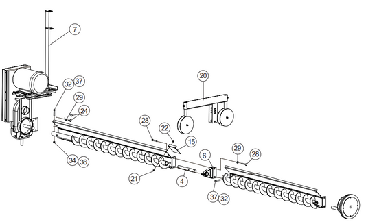 COMM. SWEEP: CARRIER WHEEL AS.