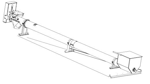 ROOF AUGER: 10" X 16'