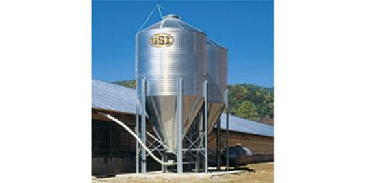 6' 1 RING BULK FEED TANK, 60 DEG. HOPPE>