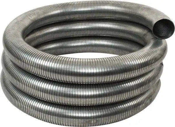 TUBE, ROUND, FLEX, 10 X 10FT, GALVANIZE>