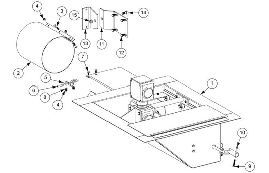 8" AND 10"SHIELD ATTACHMENT PLATE