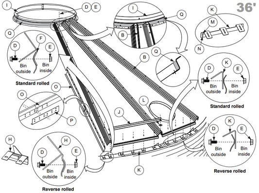 RF ROOF PANEL, 36'