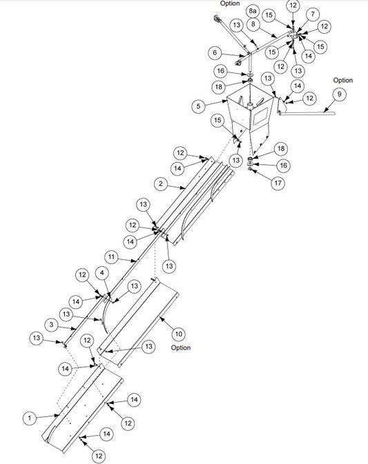 BEARING, 1"FHSR 205-16 SS LOCK