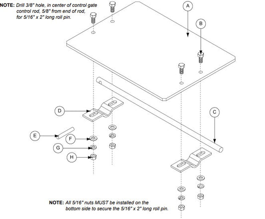 DO NOT USE (NO SUB), GATE FOR 6" INTERM>
