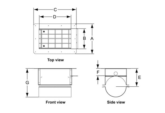 INTERMDTE WELL 10" W/ROLLERS