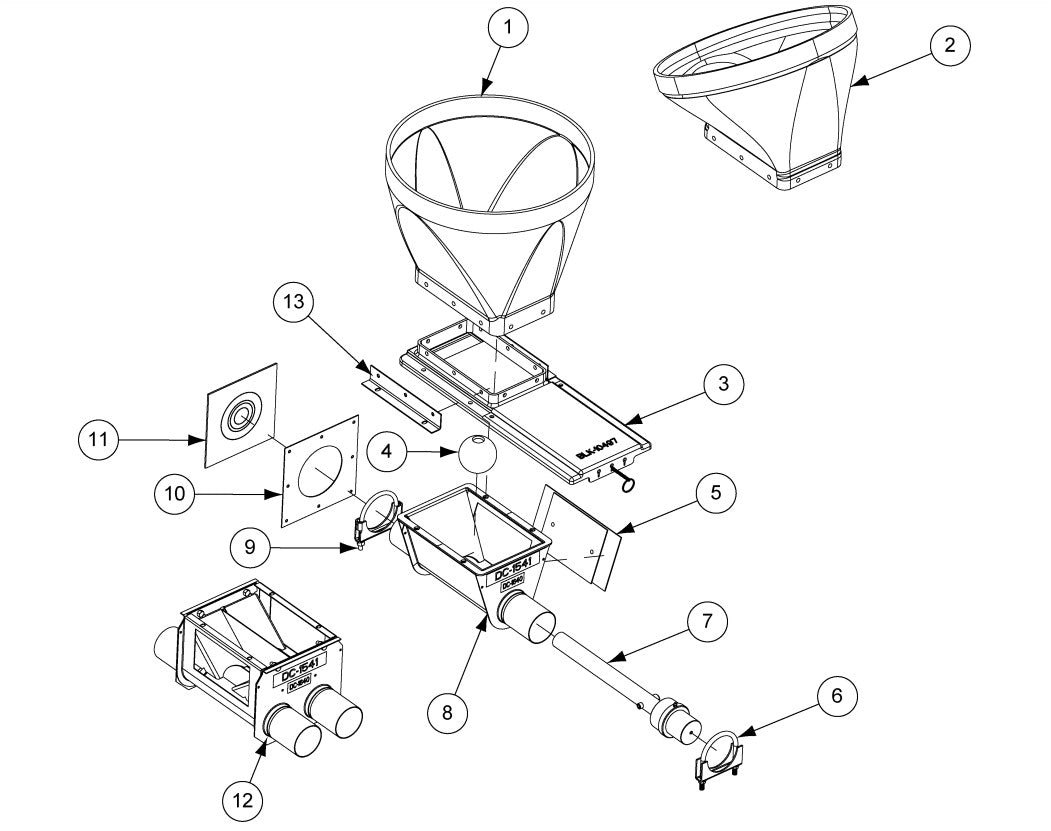 CLAMP, 3-1/4" TUBE