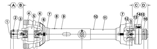 BEARING, 14E CROSS  AND  KIT        WEAS