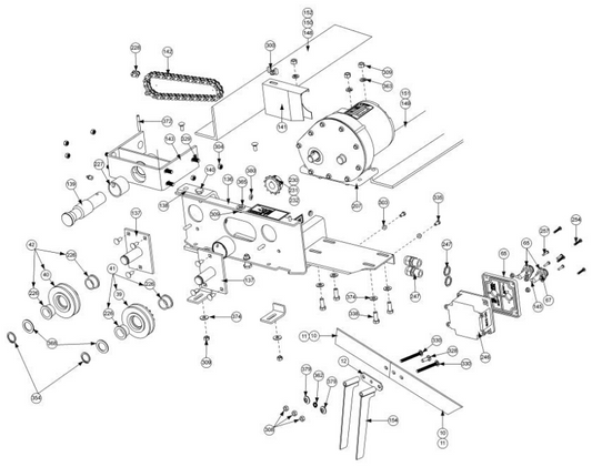 DMC FRAME RAIL RH 12'-11 1/2"