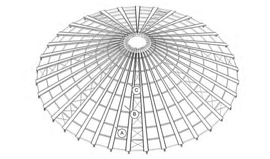 2014 ROOF PANEL, RF, 105' UPPER