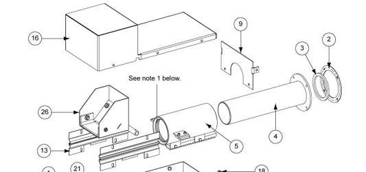 SLEEVE, GASKET PROTECTOR 5" 3-BOLT