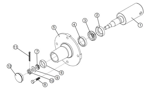 BEARING, CONE 1.375"B LM48548     GKN A>