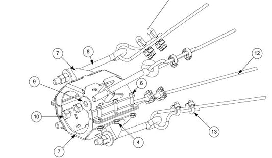 SADDLE PKG-4" STD