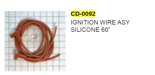 IGNITION WIRE ASY SILICONE 60"