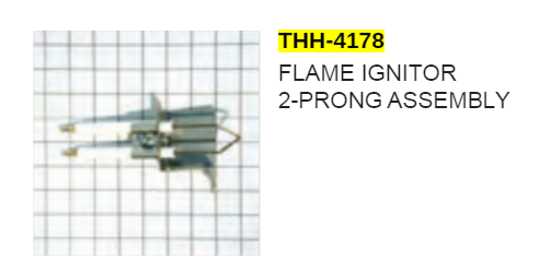 FLAME IGNITOR 2-PRONG ASSEMBLY