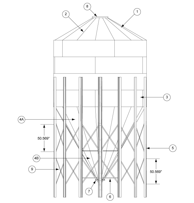 15'30DEG BFT ROOF SHEET FORMED