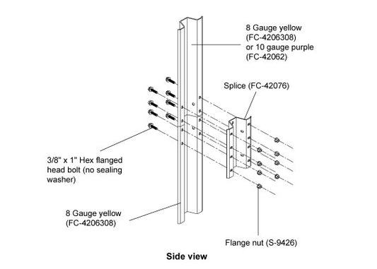 SPLICE, 10GA NS FC PLATE-PHASE2