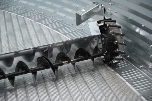 Elevator Wheel Assy. Fits Galvanized Back Plate Sweeps