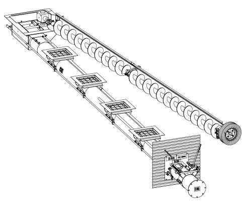 UNLOAD FLT ASSY.10"X27'-3/4"