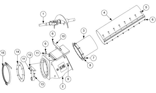 FLT ASSY: VAAC; 9" - 1.25"RC:1.50"RC