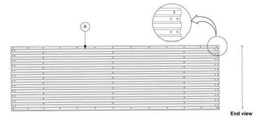 15' 5 RING SIDEWALL BUNDLE
