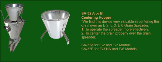 E-2 or E-3 Centering Hopper