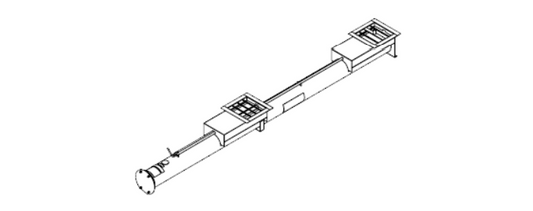 10" x 48' Double Unload Tube