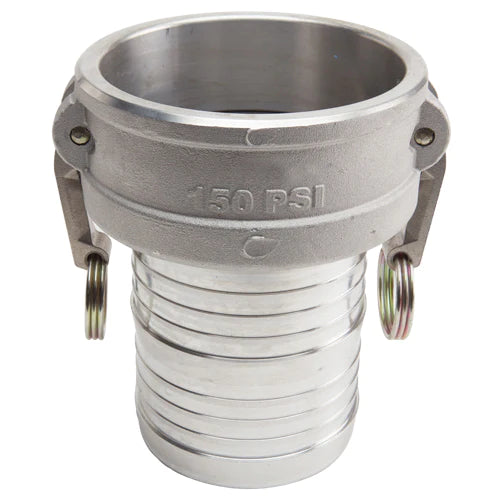 CAMLOCK FEMALE 5" WITH HOSE BARB