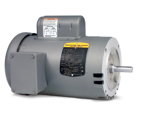 MOTOR, 1 HP, 1PH, 60HZ, 110/220V, 1750 >