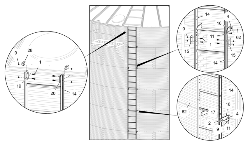 GHT-180" EAVE-R-F LDR PKG