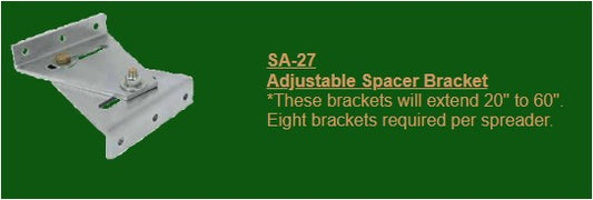 Adjustable Spacer Bracket (set of 2)