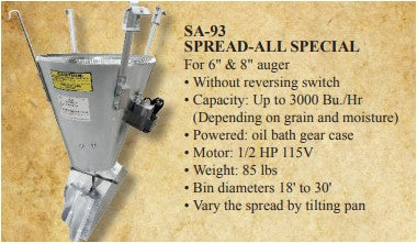 93C Commercial Spreader - No Controls