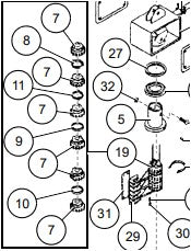 SWIVEL- ELECTRIC, 1 PH