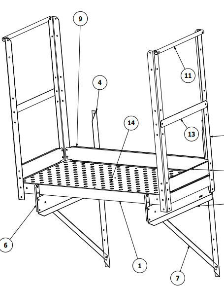 32" Easy Step Twin Platform